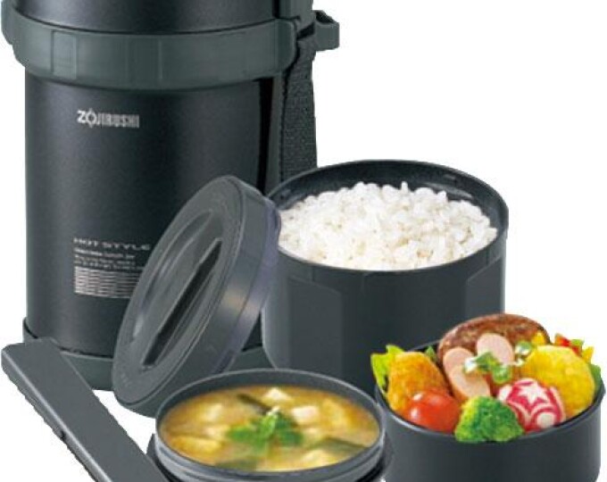 Термоконтейнер ZOJIRUSHI (объем 2,0л) цвет Navy AD - изображение 1