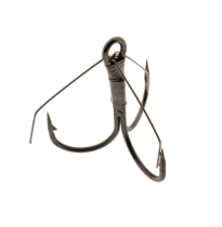 Крючок Kosadaka Weedless R-Treble № 1/0 (L-33мм, W-27мм) (20)