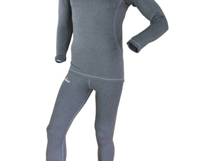 Комплект термобелья Woodline «Soft Thermo» (графит) р.XXXL(ионы серебра) - изображение 1