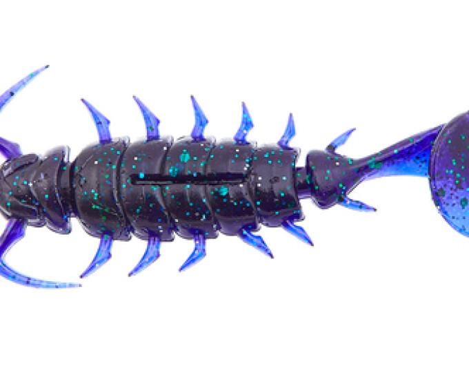 Виброхвост Lucky John Pro Series «ALIEN BUG» 1,5in (03.81) цвет T52 (10шт.) - изображение 1