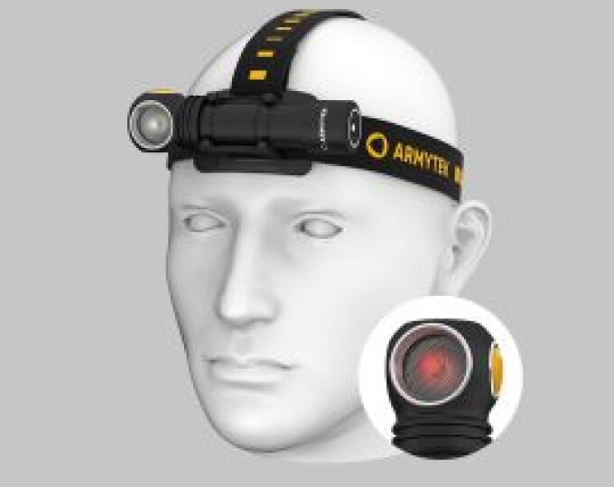 Фонарь Armytek Wizard C2 WR Magnet USB / Белый и красный свет / 1100 лм и 230 лм / TIR 70°:120°/1×18650 (в комплекте) - изображение 1