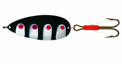 Блесна Kuusamo Hauki 80/22 (незацепляйка) цвет BL/R/S-S