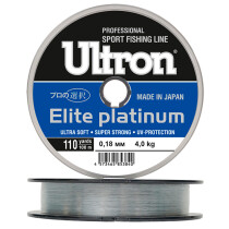 Леска Ultron Elite Platinum 0,12мм 100м (1,7кг)
