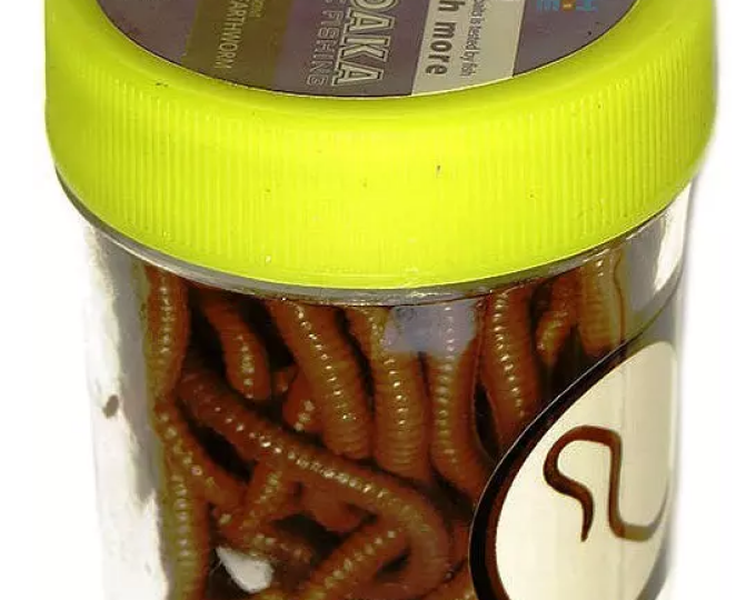 Приманка Kosadaka ЗЕМЛЯНОЙ ЧЕРВЬ (тонущий, запах земляного червя) (18гр.) цвет Коричневый - изображение 1 