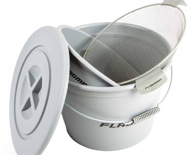 Набор Flagman (ведро 25л, крышка, таз, сито) - изображение 1 