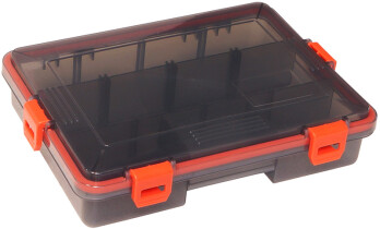 Коробка Kosadaka TB-S33S для приманок, герметичная (230х180х50мм) Smoke