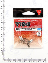 Поводок (флюорокарбон) VD-FC (15см, ф0,60мм, 16,5кг) (2шт.)