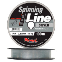 Леска Momoi Spinning Line Silver 0,50мм 100м (24кг)