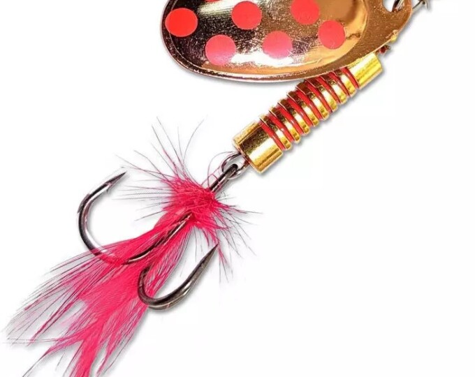 Блесна вращающаяся Lucky John SPIN X ROUND 01 (вес 3,5гр.) цвет CR - изображение 1 