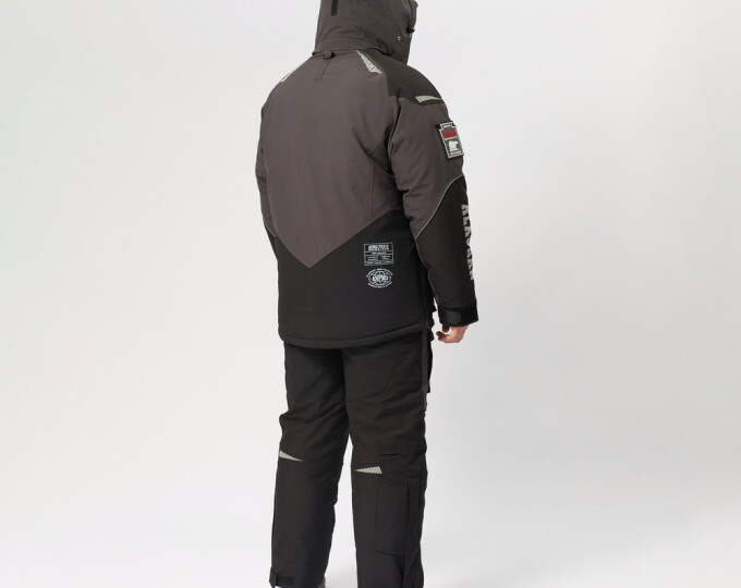 Костюм зимний Alaskan New Polar M3 р.52-54 (173-176) цвет Серый/Черный - изображение 7