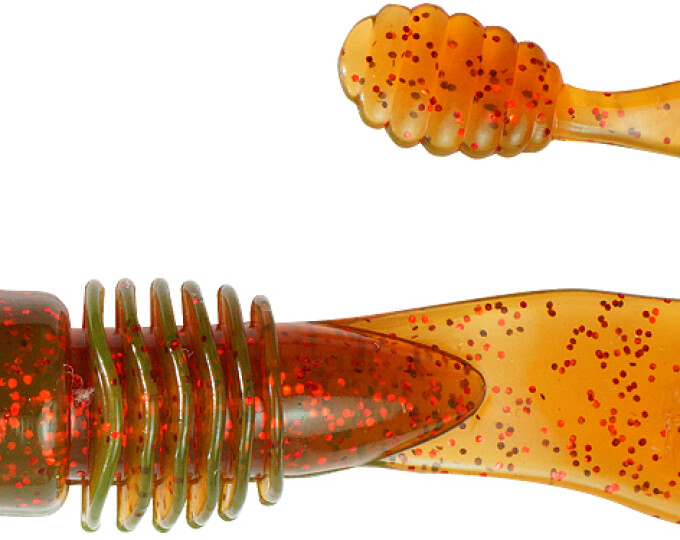Мягкая приманка Kosadaka VIBRA  70мм, цв. OD (5шт.) - изображение 1 