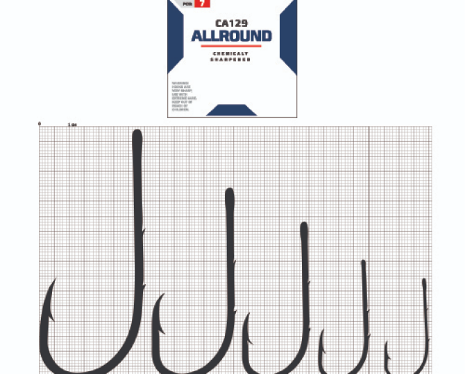 Крючки Cobra Allround BAITHOLDER (CA129) № 5/0 (5шт.) - изображение 1 