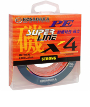 Леска плетеная Kosadaka Super Line PE X4 Orange 150м 0,25мм (16,5кг)
