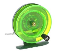Катушка проводочная Namazu «Scoter» пласт. (усил.) 6,5 см зеленая