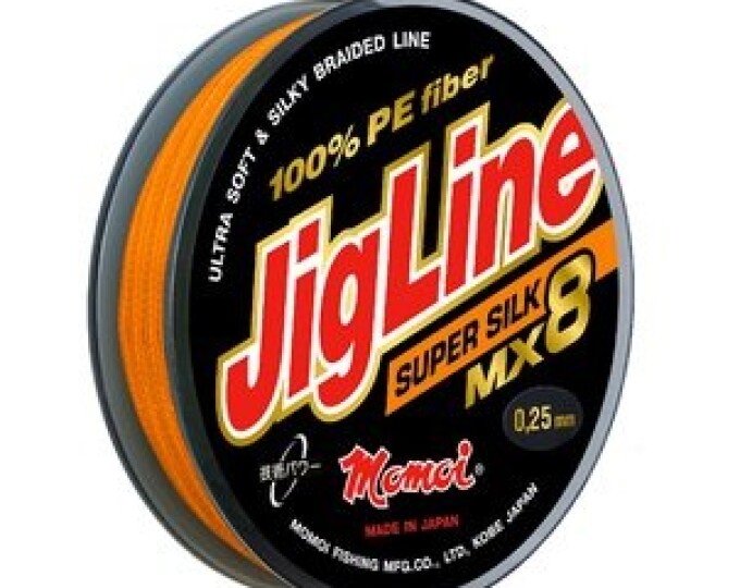 Шнур плетеный JigLine Super Silk MX8 100м 0,25мм (20кг) (хаки) - изображение 1 