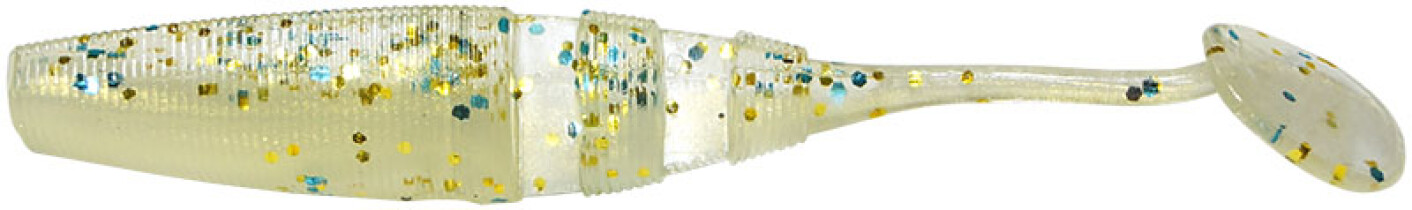 Силиконовая приманка Kosadaka LOOPY SHAD 80 (длина 80мм, вес 4,6гр.) (7шт.) цвет GTR