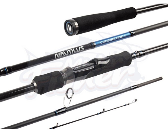 Спиннинг Nautilus «Crossblade II» 201см (2-10гр.) (CBS-II-672L) - изображение 1