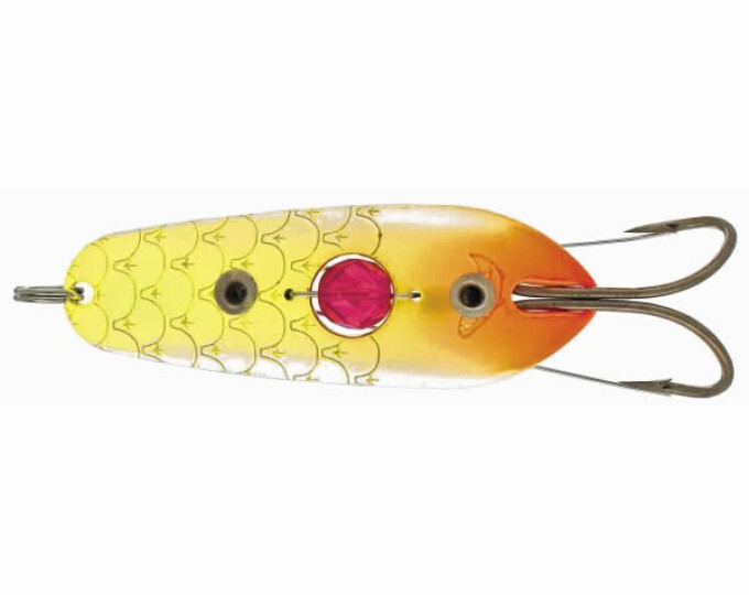 Блесна Kuusamo Rasanen 60/15 (бусинка, незацепляйка) цвет FYe-S - изображение 1 