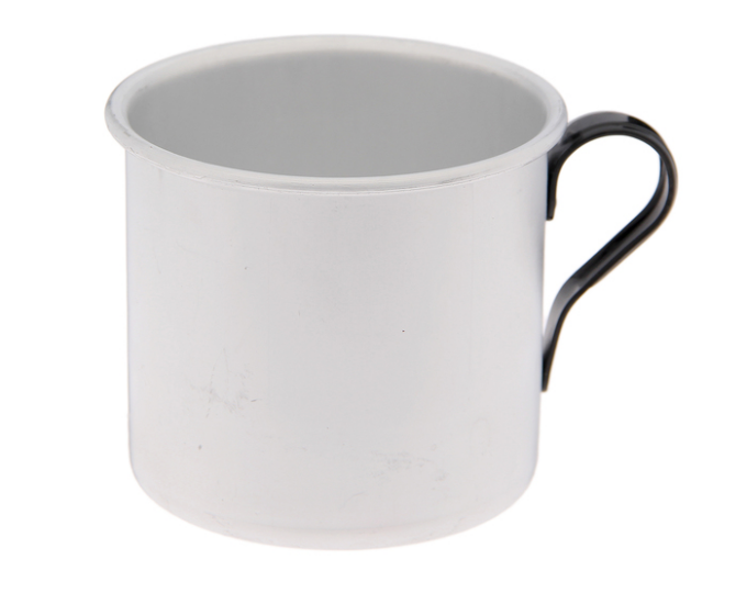 Кружка туристическая «Следопыт» 0,5л (алюминий, черная ручка) - изображение 1