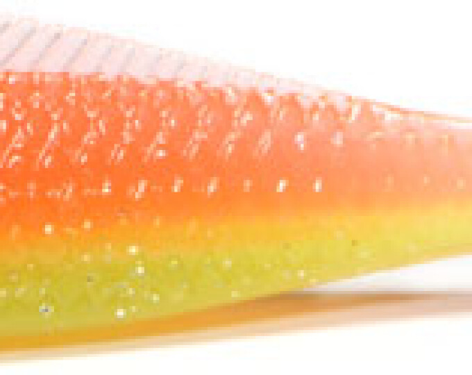 Виброхвост Kosadaka DODGER 75мм (8шт.) цвет AGS - изображение 1 