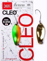 Блесна колеблющаяся Lucky John CLEO (длина 31мм, вес 2,5гр.) цвет 020