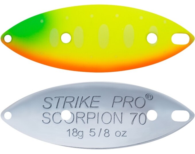 Блесна колеблющаяся Strike Pro Scorpion Single 60мм 14гр. (одинарный-незацепляйка) #A178S - изображение 1 
