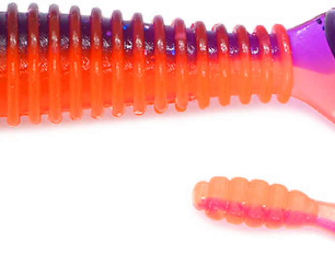 Силиконовая приманка Kosadaka REVOLT 70 (длина 70мм, вес 3,1гр.) (7шт.) цвет VF - изображение 1 