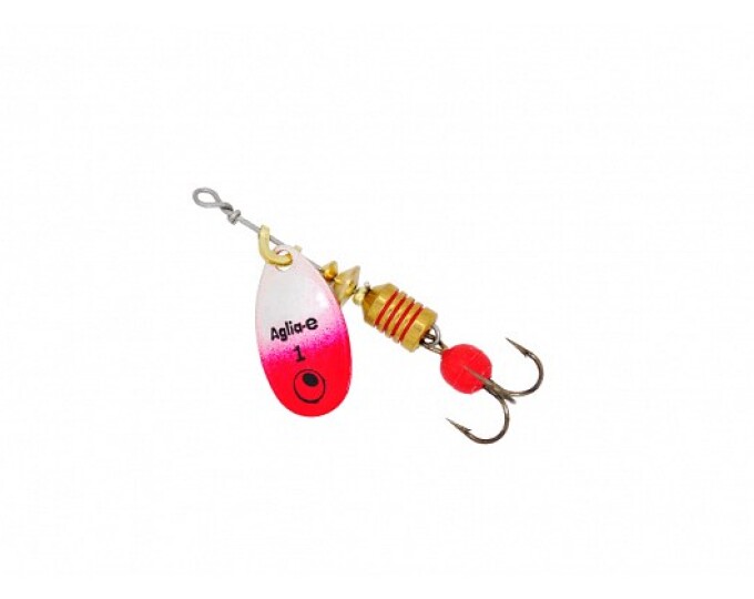 Блесна Mepps AGLIA-E 1 Silver/Rouge - изображение 1 