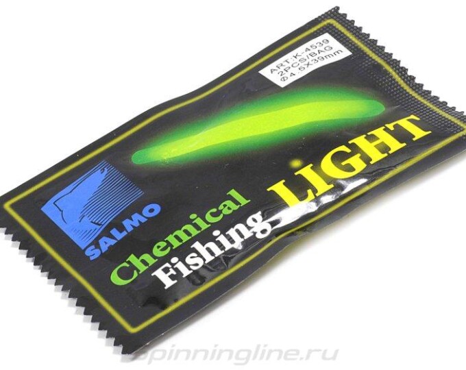 Светлячок Salmo CHEFL 4.5*39 мм  (2шт.) - изображение 1 