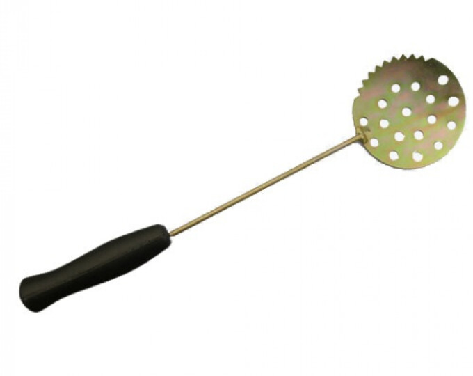 Черпак РОСТ (зубчатый, ручка ЭВА, окрашенный) - изображение 1 