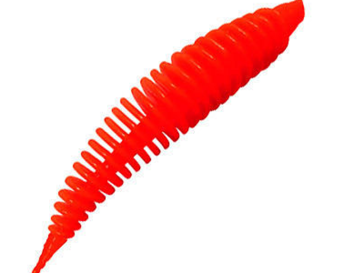 Приманка форелевая DUNAEV DT-MAGGOT-SLIM 50мм-6шт, цвет 201 оранжевый - изображение 1 