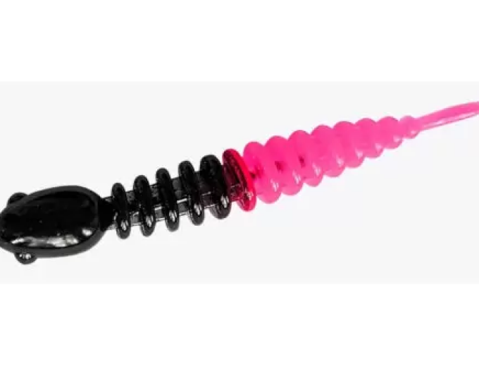 Приманка TROUT BAIT Chub 50, сыр 17 (12шт.) цвет Black-Pink - изображение 1 