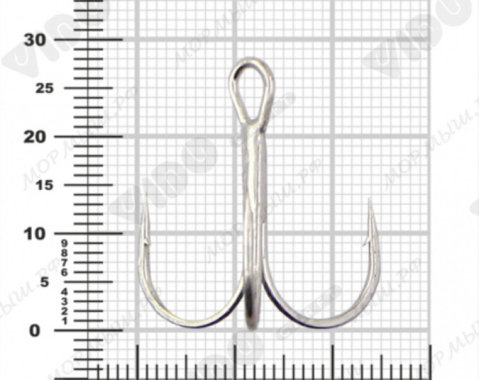 Крючок Treble Hooks (VD-092-TN) №01 - изображение 3