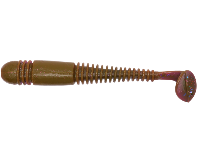 Силиконовая приманка Brown Perch «Tiogga» (длина 99мм, вес 6,1гр.) цвет 014 (4шт.) - изображение 1 