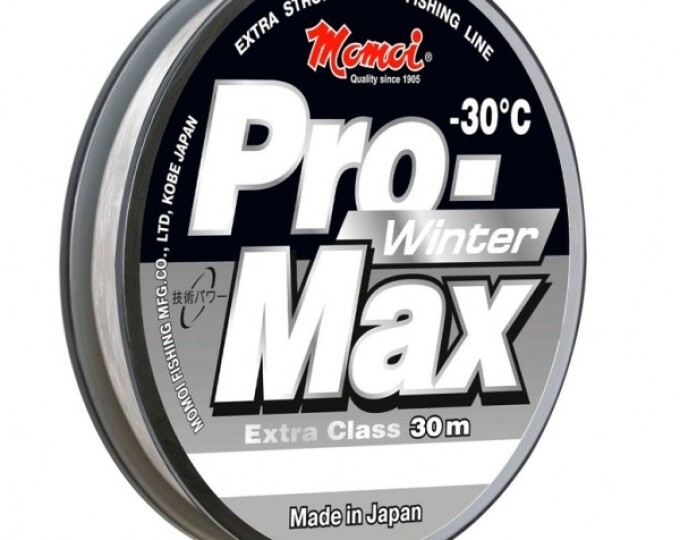 Леска Momoi Pro-Max Winter Strong 0,19мм (4,8кг) 30м (прозрачный) - изображение 1 