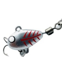 Тейл-спиннер UF-Studio Hurricane 7,5гр. цвет Silver Ghost