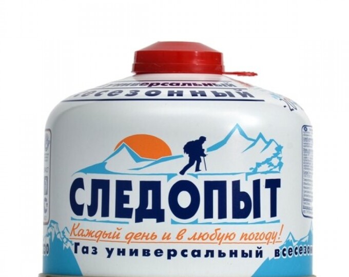 Газ для плит «СЛЕДОПЫТ» (всесезонный) 230гр. резьб.(Корея) - изображение 1 