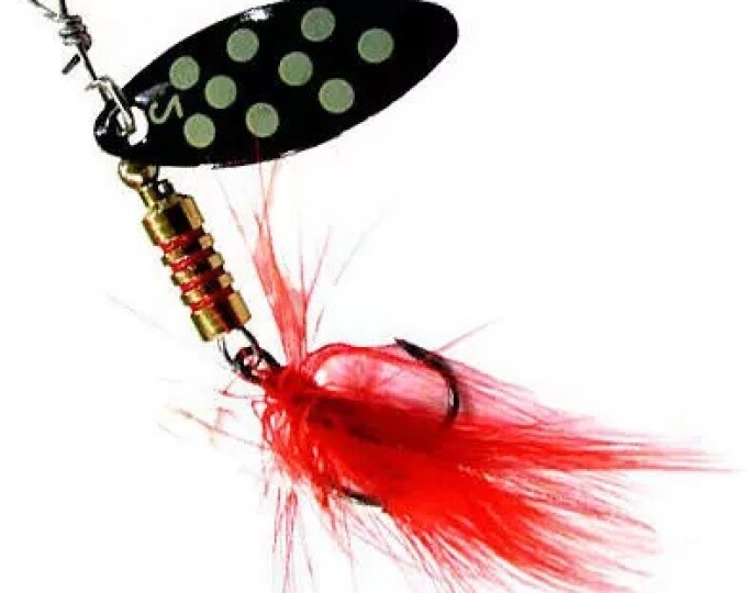 Блесна вращающаяся Lucky John SPIN X LONG 02 (вес 4гр.) цвет BF - изображение 1 