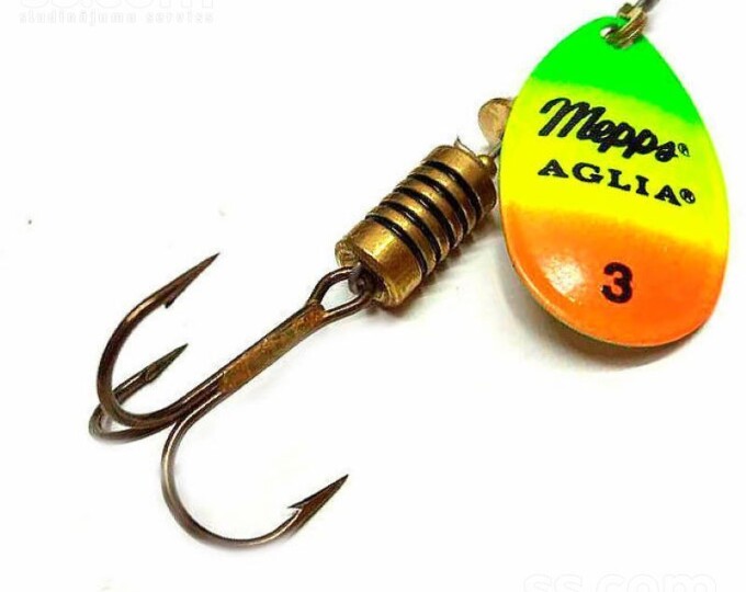 Блесна Mepps AGLIA FLUO 3 Tiger - изображение 1 