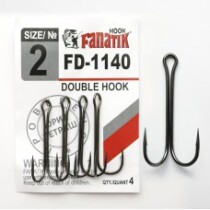 Крючок Fanatik Double Hook (FD-1140) №02 (4шт.)
