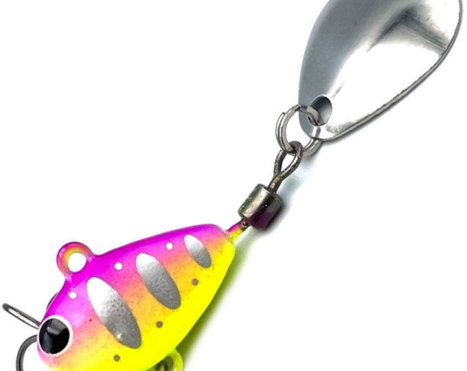 Тейл-спиннер UF-Studio Hurricane 7,5гр. цвет Violet Chart - изображение 1 