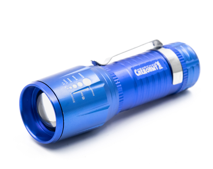 Фонарь ручной «СИБИРСКИЙ СЛЕДОПЫТ- Вега» с зажимом, 1L. zoom. 3*AAA - изображение 1 