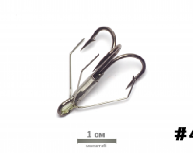 Крючок German Weedless Treble №04 (10) - изображение 1 