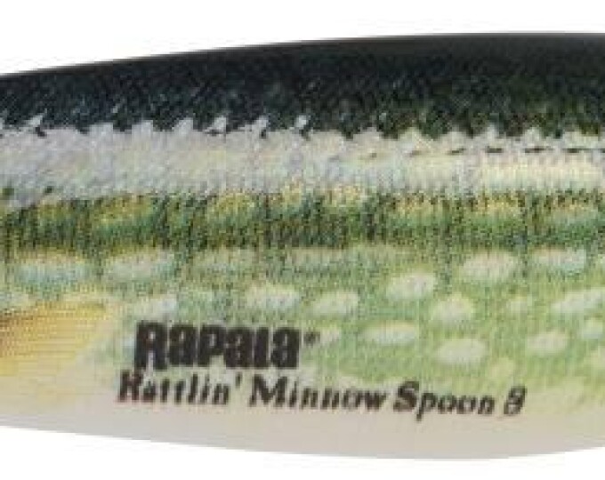 Незацепляйка Rapala Rattlin’ Minnow Spoon 08 (8см, 16гр.) /PK - изображение 1 