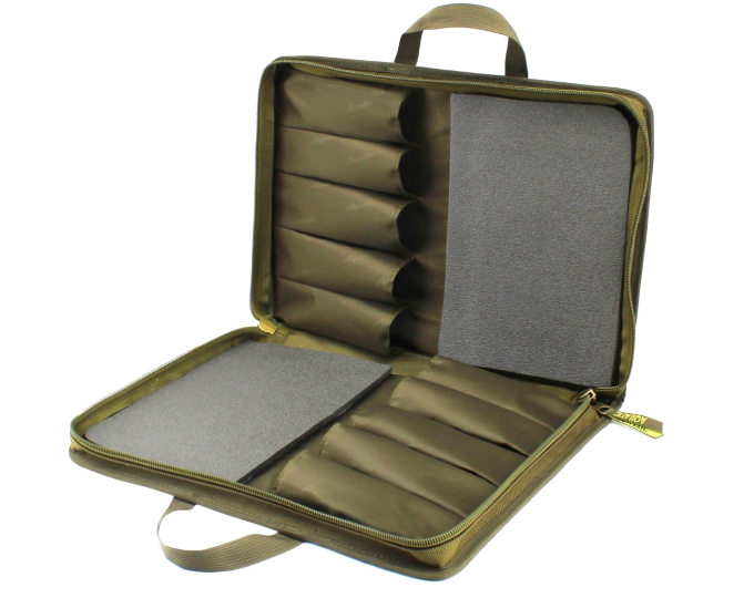 Чехол Aquatic Ч-42Х для зимних удочек, жесткий, до 10шт. (цвет хаки) - изображение 1 