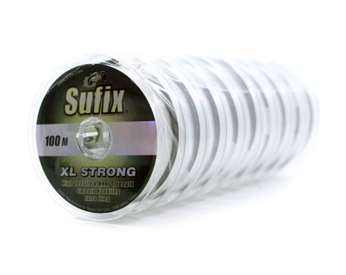 Леска SUFIX XL STRONG 100м, 0,45мм (15,4кг) (зеленая) - изображение 1