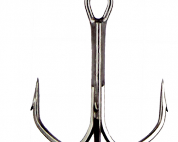 Крючок Outbarb Treble Hooks (VD-096-BN) №02 - изображение 1
