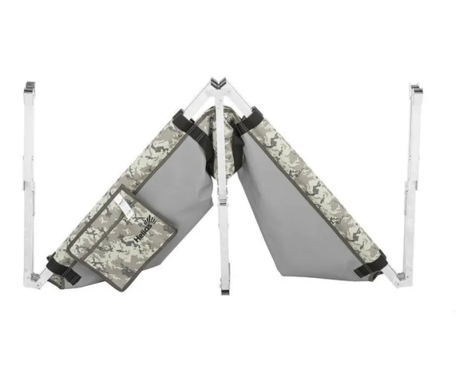 Кровать походная Helios (алюминиевый профиль 25х25мм, КМФ цифра, 300кг) - изображение 3