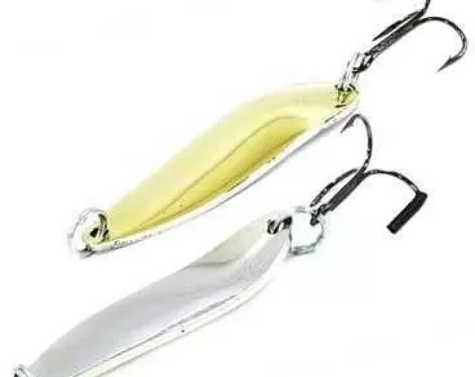 Блесна Колебалка Питер Жереховая 14гр. (2-х цветная) Латунь/Никель - изображение 1 