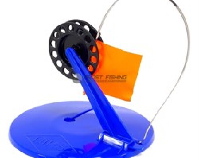 Жерлица ДИКС-2 (угловая стойка, катушка 78мм) цвет Синий - изображение 1 